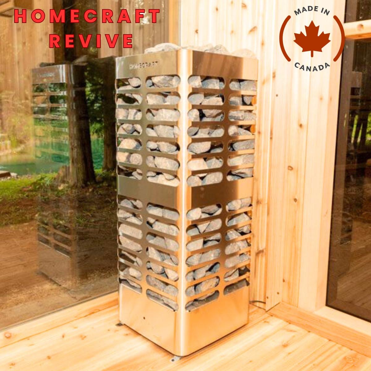 5x8 Cube Sauna With Shower