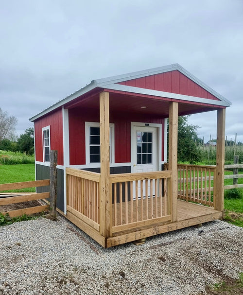 backyard cabin dual tone