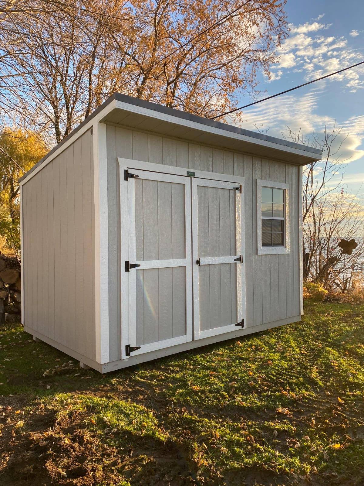 cottage shed pool storage portable