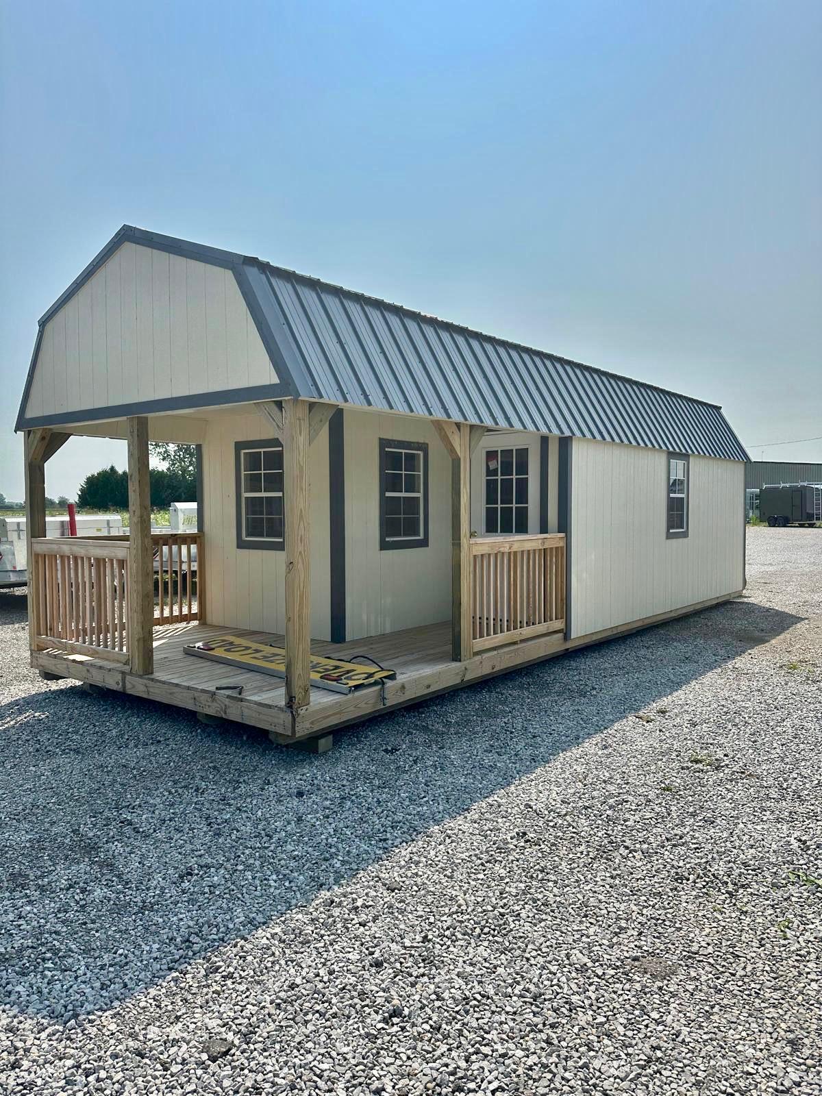 12x32 premier lofted barn cabin