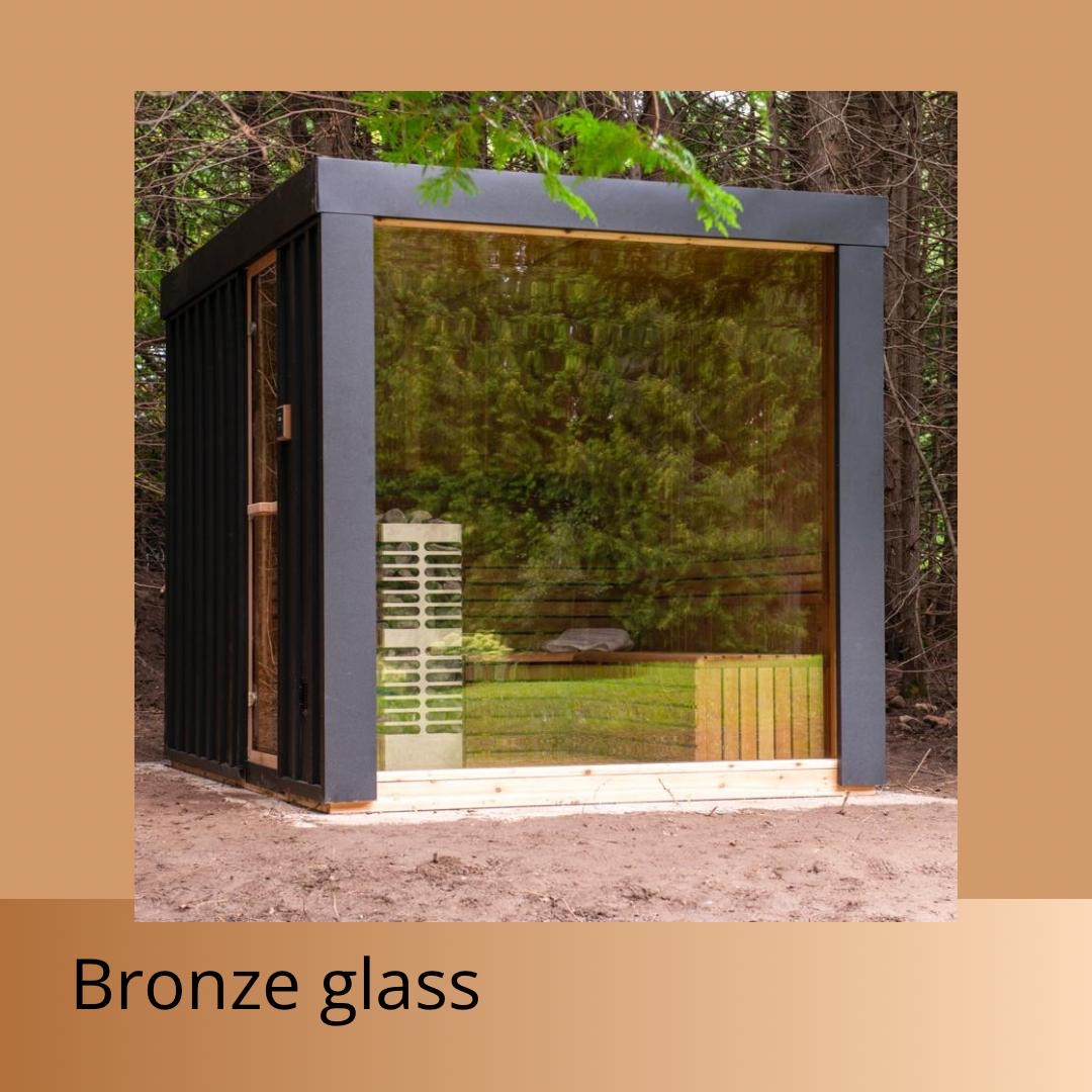 5x8 Cube Sauna With Shower
