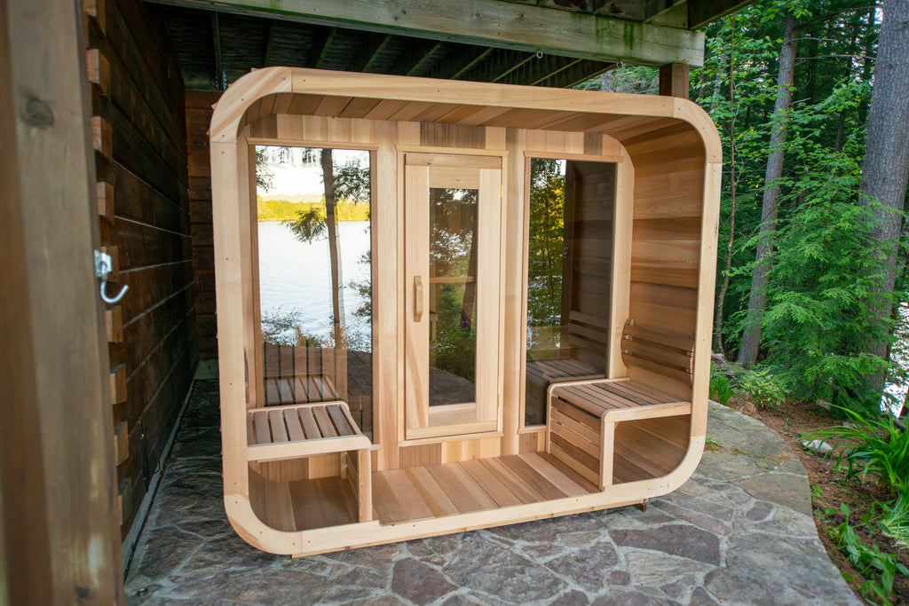 Clear Red Cedar Luna Sauna