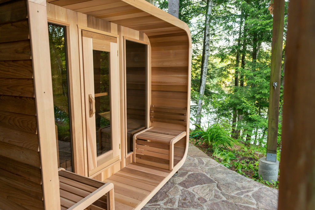 Clear Red Cedar Luna Sauna