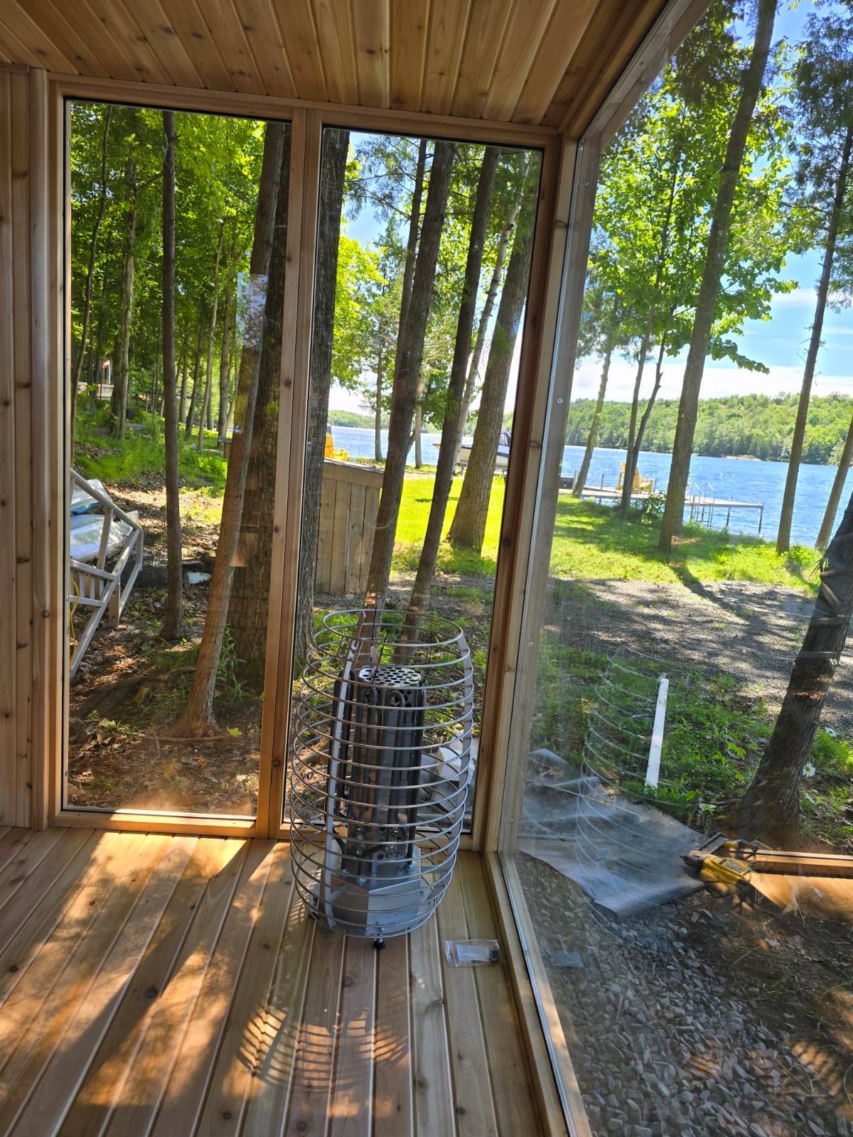 Orion Sauna interior side