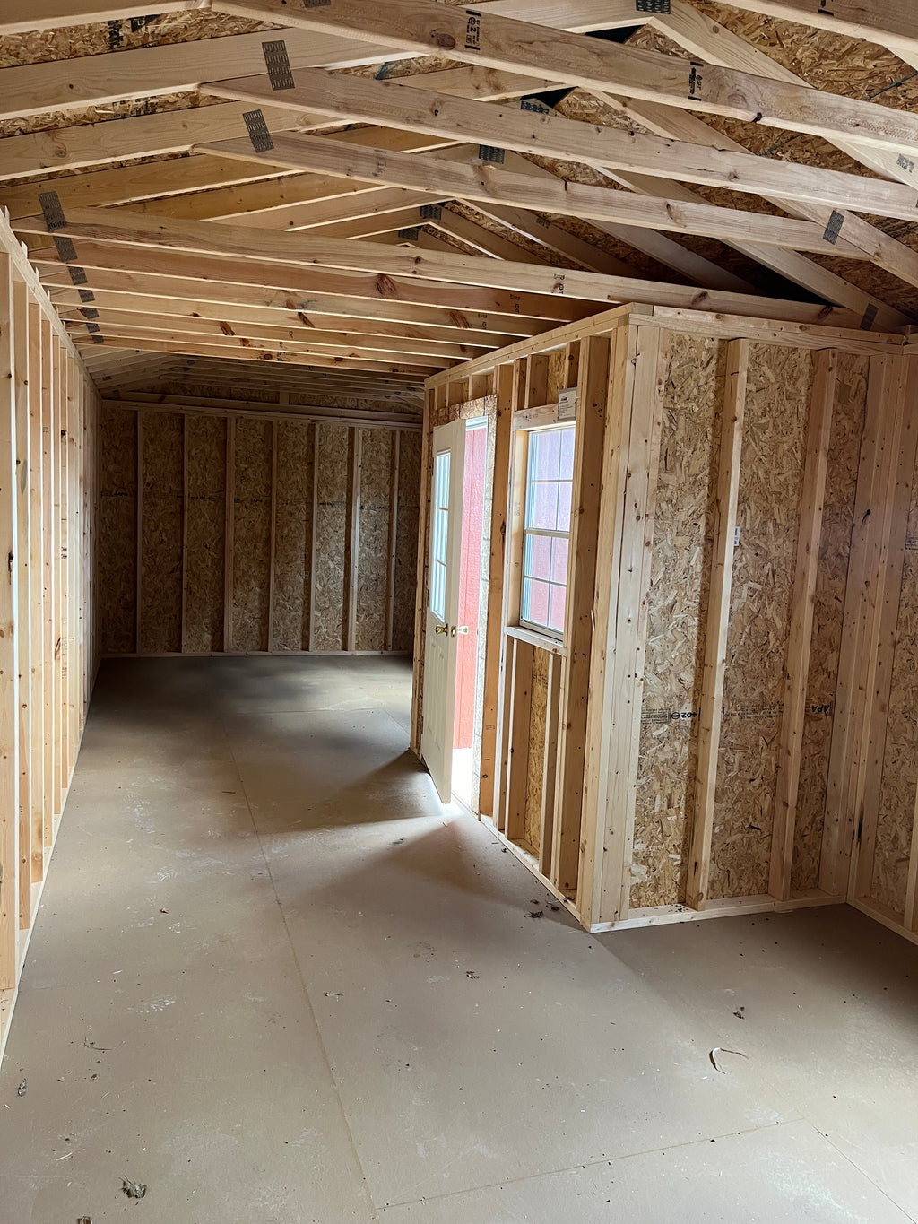 premier centre cabin bunkie inside layout