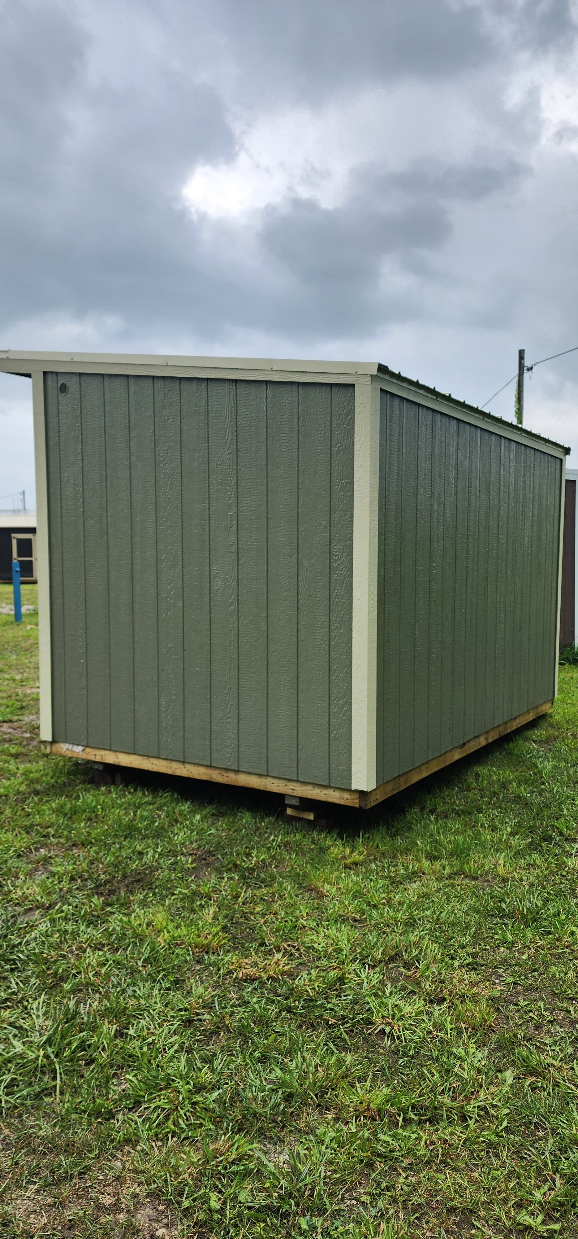 cottage shed pool storage