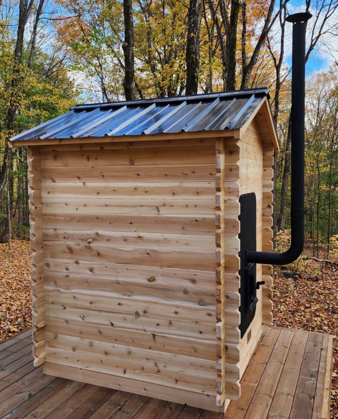 White Cedar Cabin Sauna