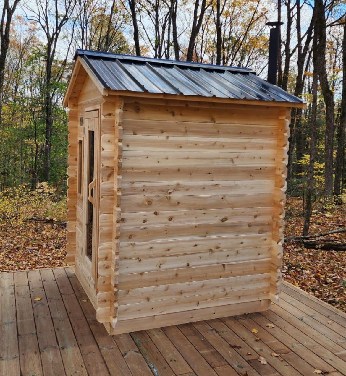 White Cedar Cabin Sauna