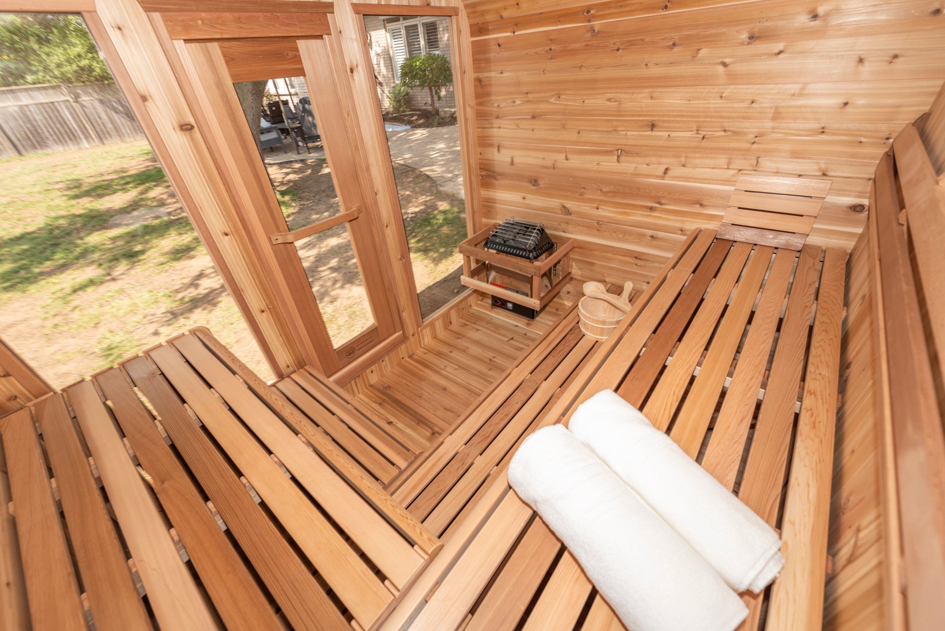 Red Cedar Luna Sauna