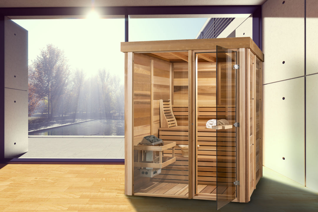 pure cube indoor 550 sauna 