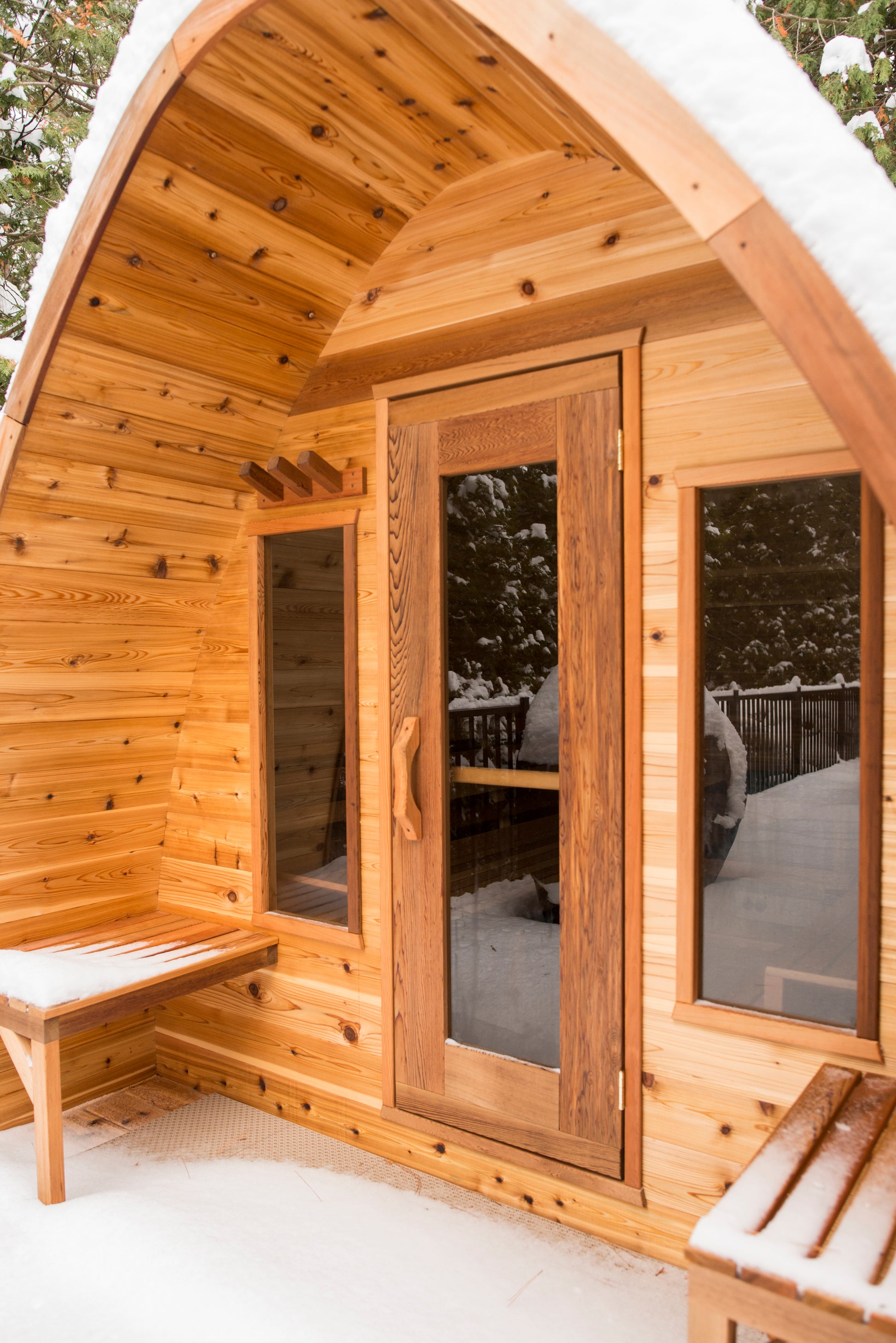 Red Cedar Pod Sauna