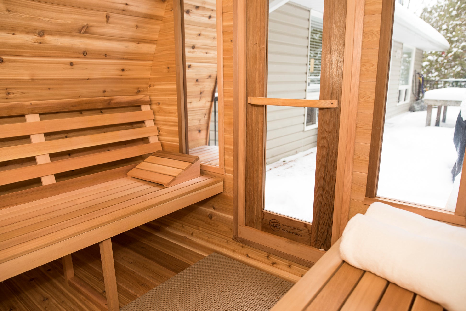 Red Cedar Pod Sauna