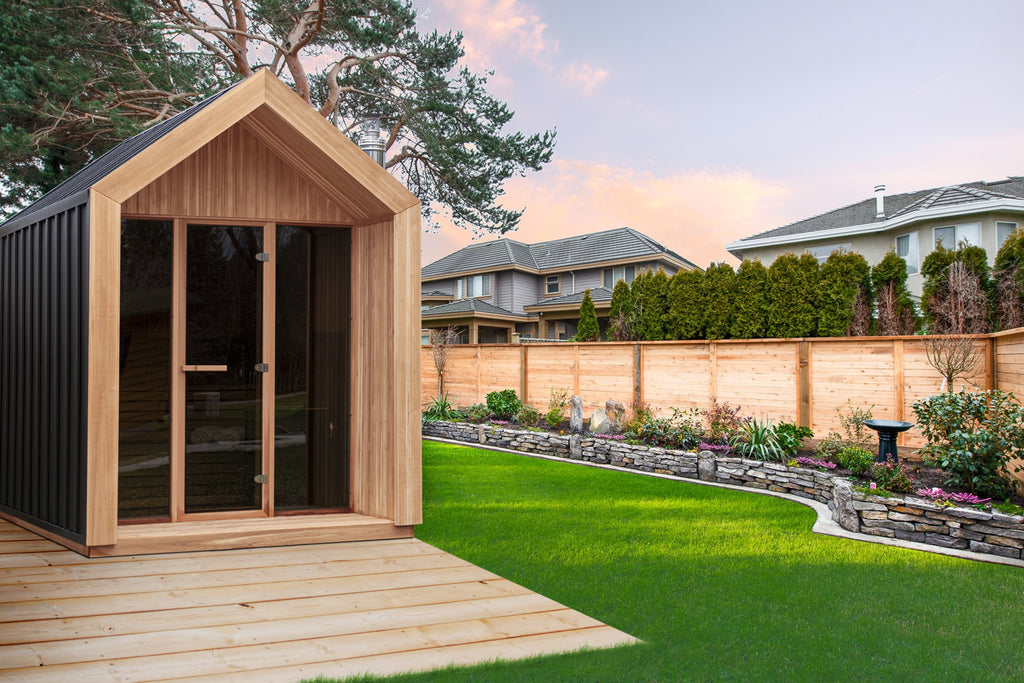 Hudson Sauna Front Glass