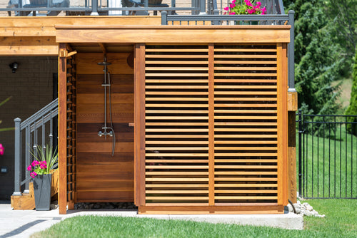 5x8 Cube Sauna With Shower