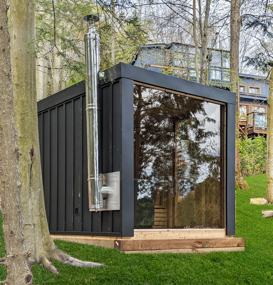 Pure Cube Neptun sauna outdoor