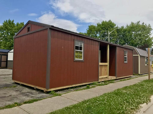 premier centre cabin bunkie red